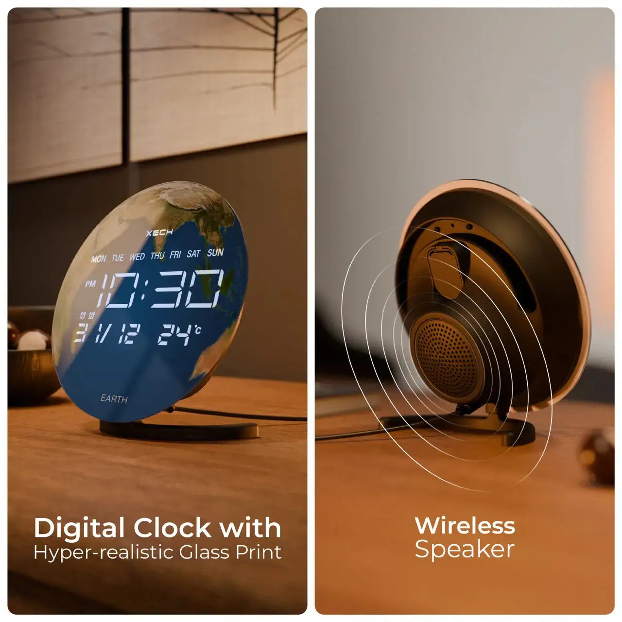 Solaris X Clock & Speaker
